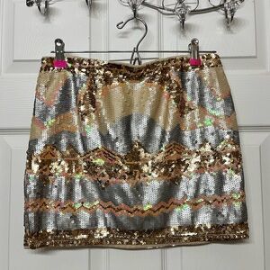 Forever 21 Sequin mini skirt